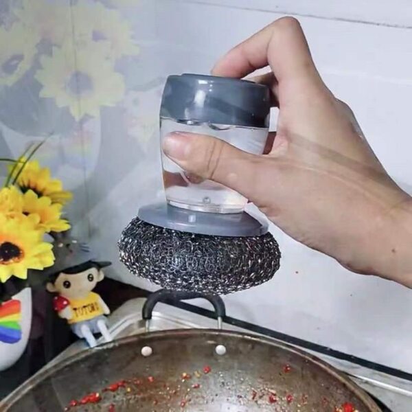 Éponge Distributeur de Liquide Multifonction — L’outil indispensable pour une vaisselle rapide et efficace