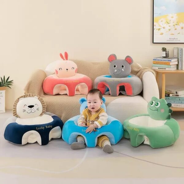 Fauteuil Bébé Éducatif en Peluche – “Lucky Baby” Animaux