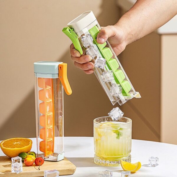 Bac à Glaçons Vertical avec Levier Éjecteur – Compact & Pratique