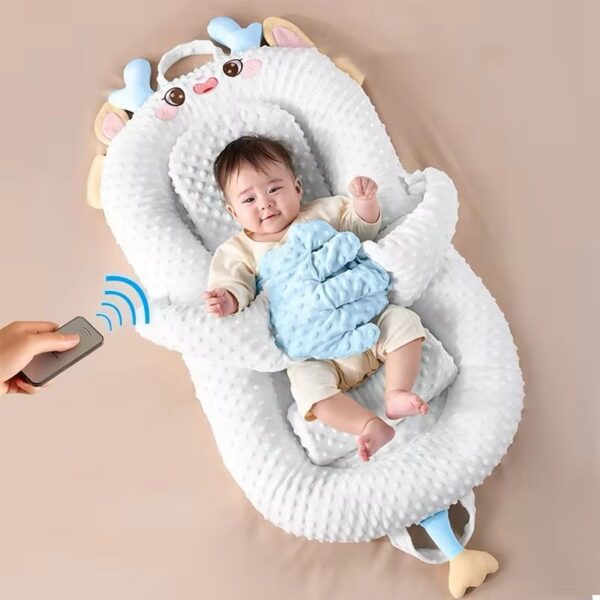 Cocon de sommeil pour bébé avec bras câlins – Nid sécurisant et apaisant