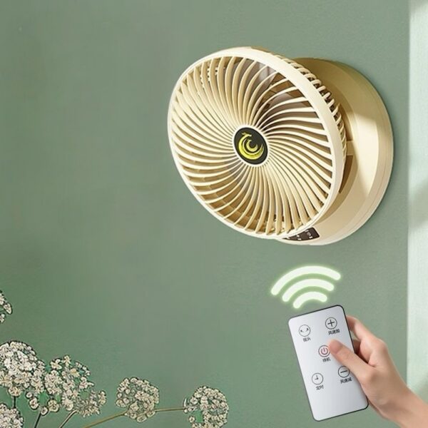 Ventilateur Intelligent 3-en-1 - Mural, de Bureau et Portable avec Télécommande